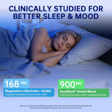 PureBotan Magnesium Sleep Aid 36g back view with ingredient list