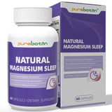 PureBotan Magnesium Sleep Aid 36g front view with EasyMind formula