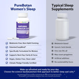 PureBotan Magnesium Sleep Aid 36g with other wellness supplements