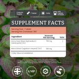 pureclinica Horny Goat Weed 750mg supplement tablet close-up