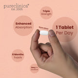 pureclinica Hyaluronic Acid 300mg supplement ingredients list