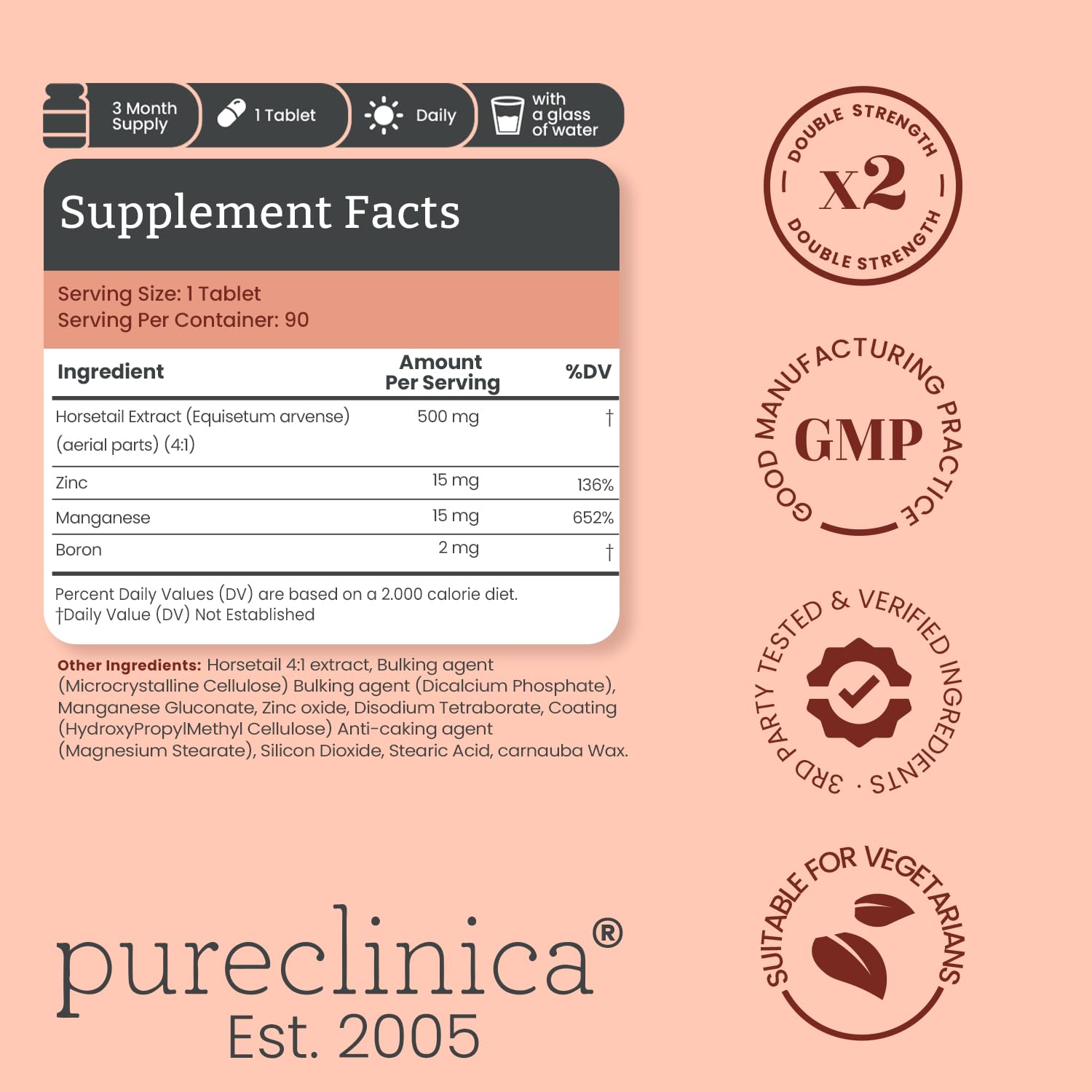 pureclinica Multimineral Supplement bottle with label