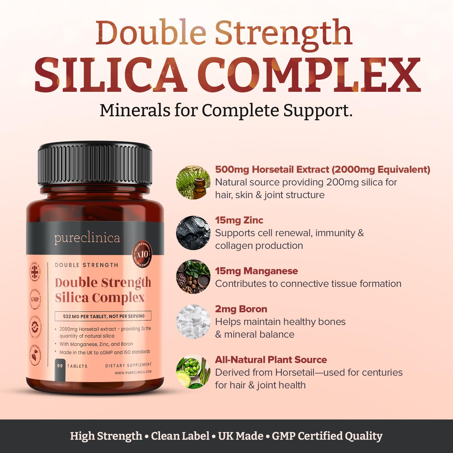pureclinica Multimineral Supplement tablet close-up
