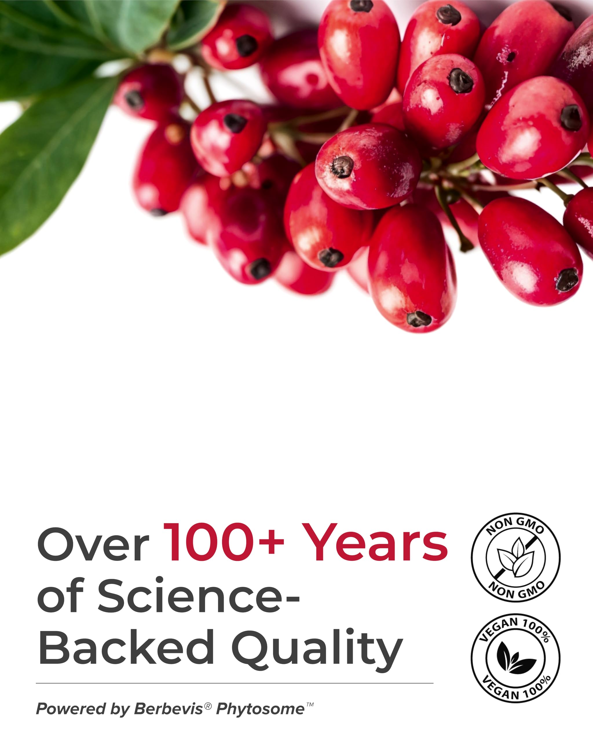 PURECRAFT Berberine Supplement 1100mg on a wooden table