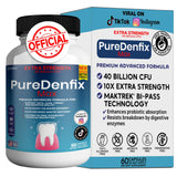 PureDenfix Max Advanced Probiotic 40 Billion CFU front view