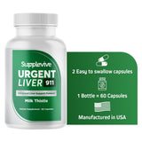PureFight4U Urgent Liver 911 Herbal Supplement bottle with label