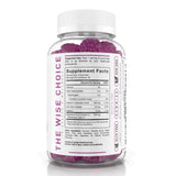 PUREFINITY Elderberry Gummies in a bowl with fresh berries