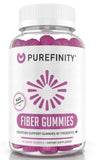 PUREFINITY Inulin FOS Prebiotic Fiber Gummies front view