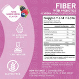 PUREFINITY Inulin FOS Prebiotic Fiber Gummies side view
