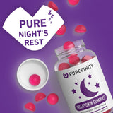 PUREFINITY Kids Melatonin Gummies 5mg close-up of gummies