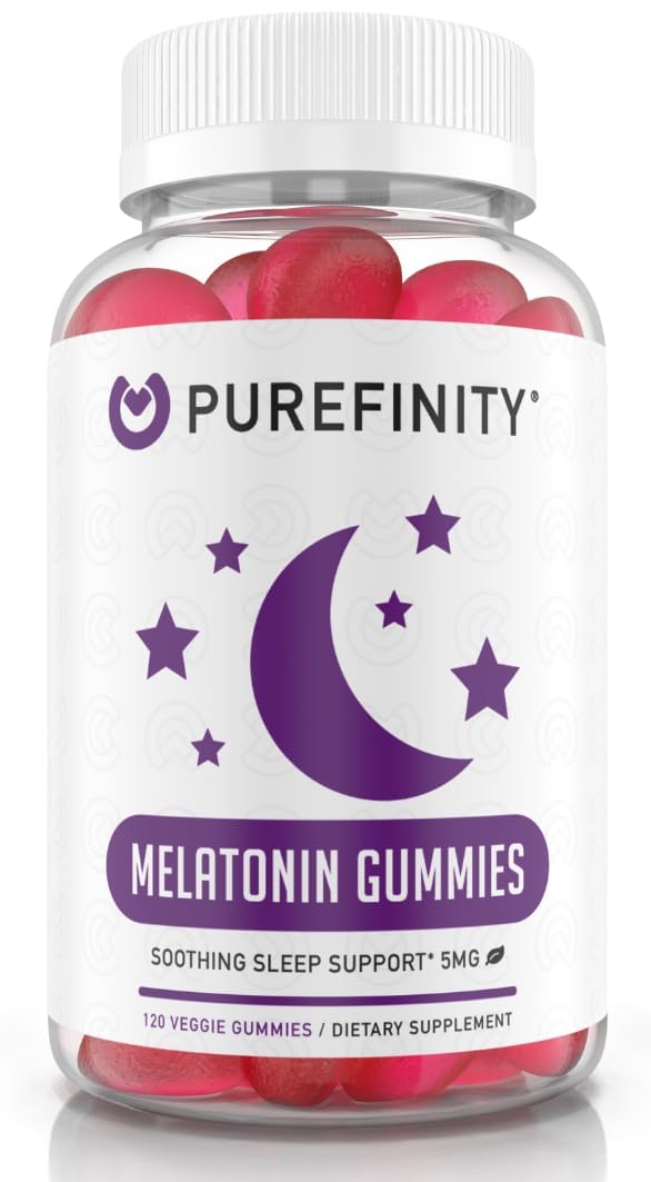 PUREFINITY Kids Melatonin Gummies 5mg front view packaging