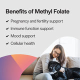 PureFormulas B9 (Folic Acid) 5-MTHF Supplement ingredients list
