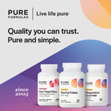 PureFormulas B9 (Folic Acid) 5-MTHF Supplement lifestyle scene