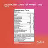 PureGood Women's Liquid Multivitamin 70+ Nutrients bottle close-up