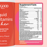 PureGood Women's Liquid Multivitamin 70+ Nutrients lifestyle shot
