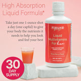 PureGood Women's Liquid Multivitamin 70+ Nutrients mixed berry shot