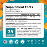 PUREHEALTH RESEARCH Curcumin Supplement bottle side view