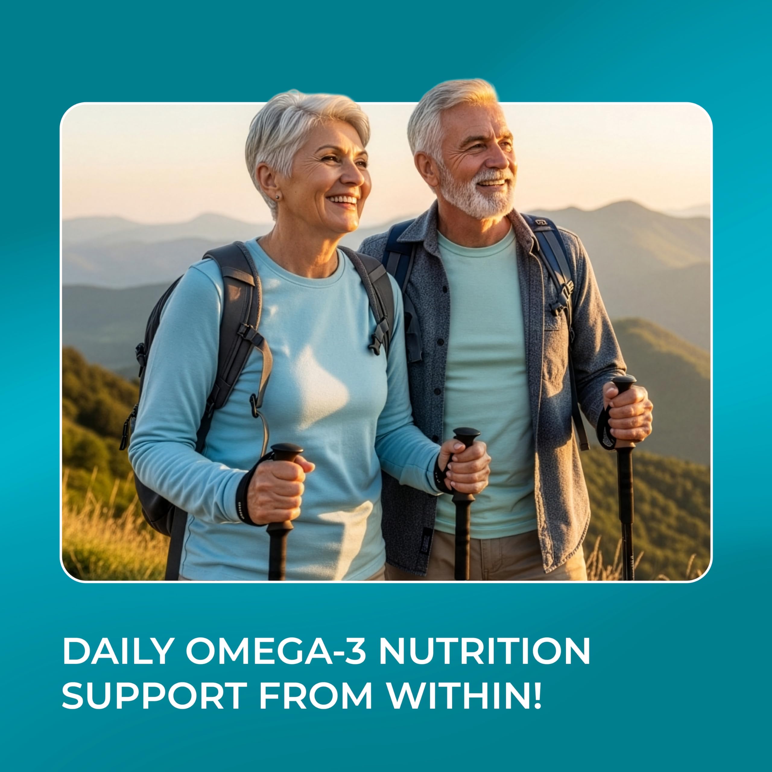 PUREHEALTH RESEARCH Omega-3 Fish Oil Softgels with measuring spoon