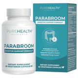 PUREHEALTH RESEARCH Parabroom Herbal Supplement 60 Capsules front view