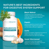 PUREHEALTH RESEARCH Parabroom Herbal Supplement ingredients list