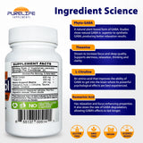 PureLife Gabatrol Daily bottle with a measuring spoon