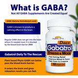PureLife Gabatrol Daily capsules on a wooden surface