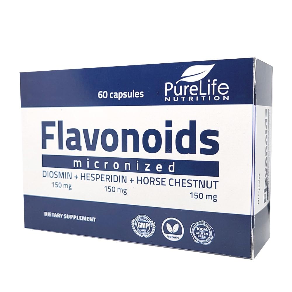 PureLife Nutrition Flavonoids Supplement 450mg front view