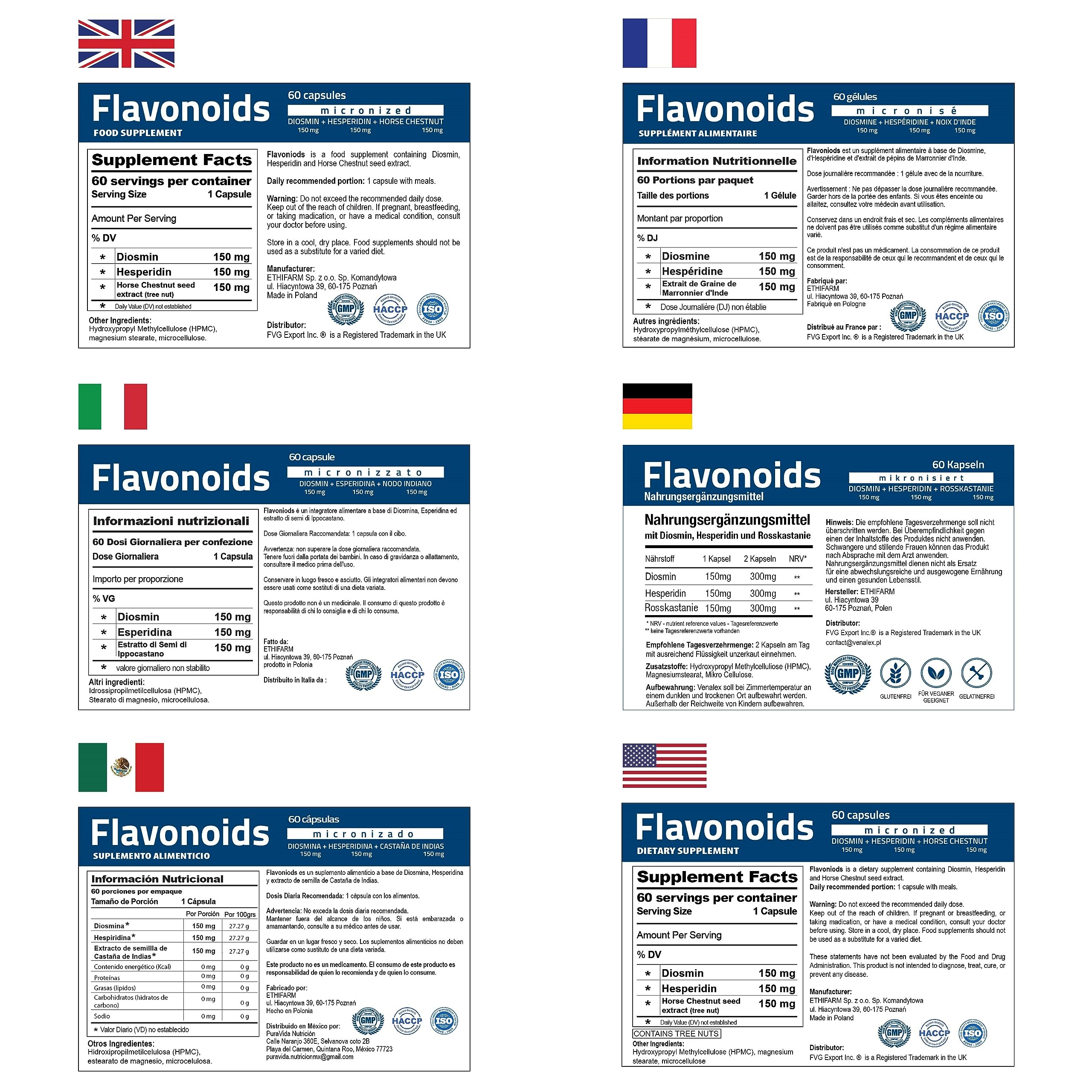 PureLife Nutrition Flavonoids Supplement 450mg with a measuring spoon