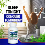 PureLife Supplements Eden Sleep Capsules back view with ingredients