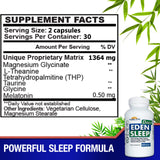 PureLife Supplements Eden Sleep Capsules with lid open