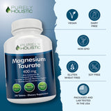 Purely Holistic Magnesium Taurate bottle with label