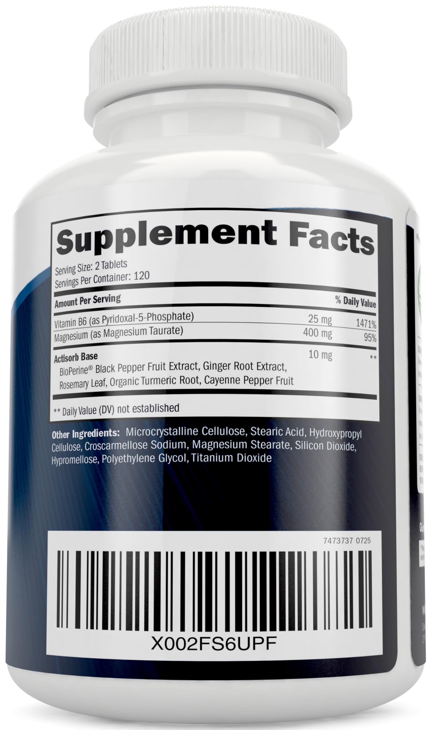 Purely Holistic Magnesium Taurate tablets in a hand