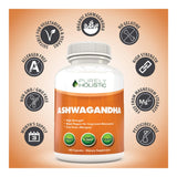 Purely Holistic Organic Ashwagandha 1300mg capsules packaging