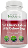 Purely Holistic Tart Cherry Extract Capsules bottle front view