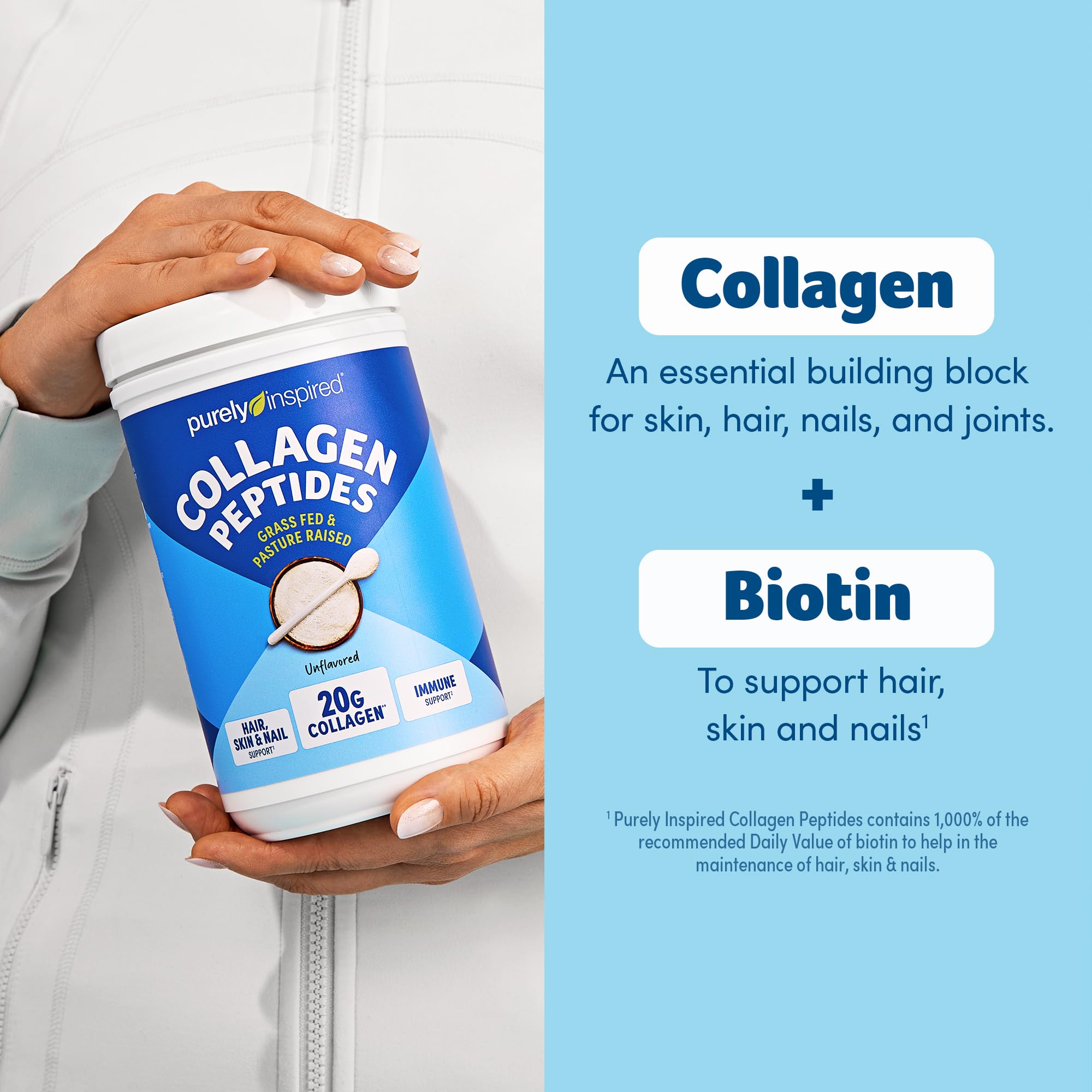 Purely Inspired Collagen Peptides nutritional information