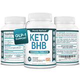 Purely Optimal BHB Capsules front view with packaging