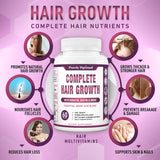 Purely Optimal Biotin Supplement back view with ingredient list