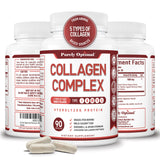 Purely Optimal Collagen Complex 1500mg front view packaging