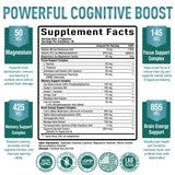 Purely Optimal Ginkgo Biloba Brain support 100g capsules side view
