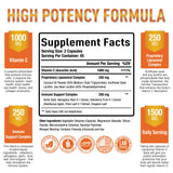 Purely Optimal Liposomal Vitamin C supplement side view