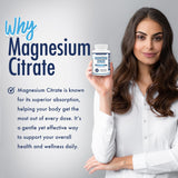 Purely Optimal Magnesium Citrate Capsules close-up