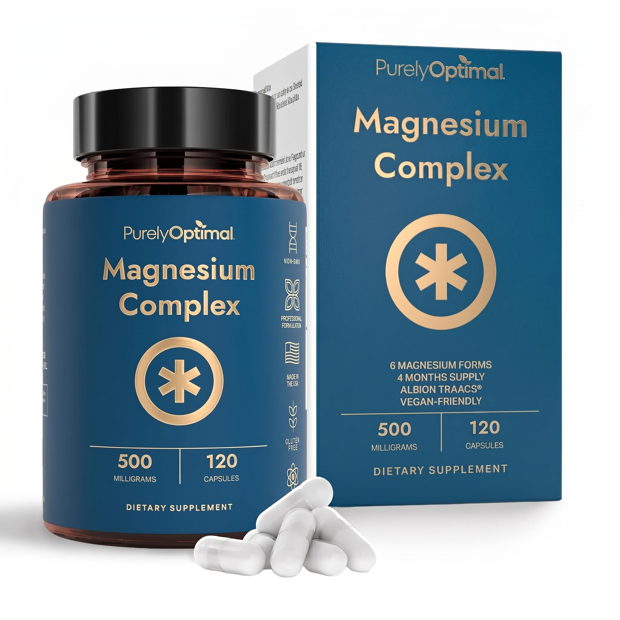 Purely Optimal Magnesium Complex 200g front view
