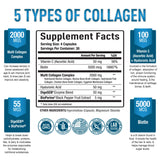 Purely Optimal Multi Collagen Capsules 2000mg side view