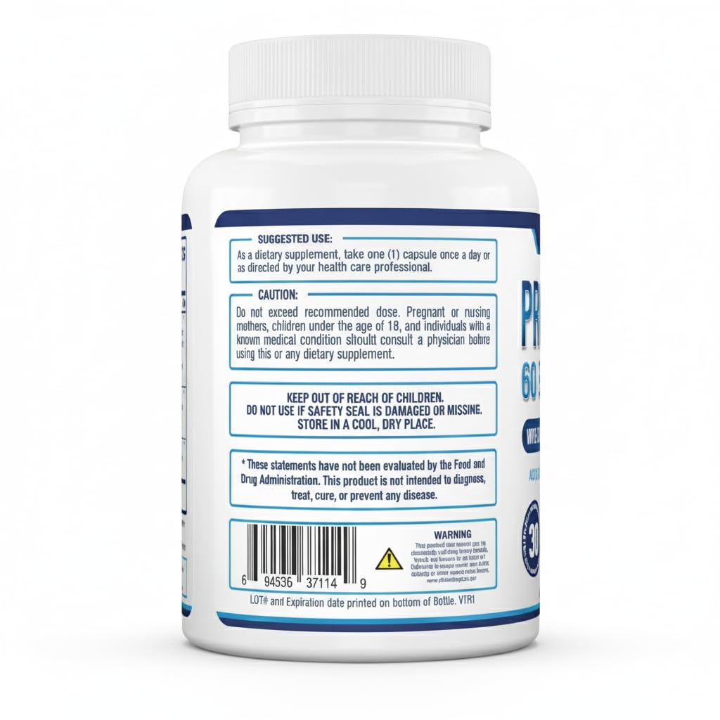 Purely Optimal Probiotic Capsules 60 Billion CFU opened bottle