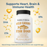 Purelyindia Omega-3 Supplement 109g capsules close-up