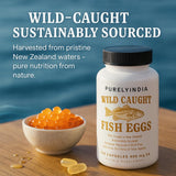 Purelyindia Omega-3 Supplement 109g on a wooden table