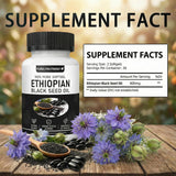 PURELYNUTRIENT Black Seed Oil Capsules side view