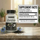 PURELYNUTRIENT Black Seed Oil Softgels side view
