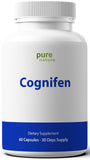 PureNature Plus Cognifen packaging with ingredients listed