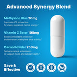 PureNutra Methylene Blue Capsules 2% bottle with label